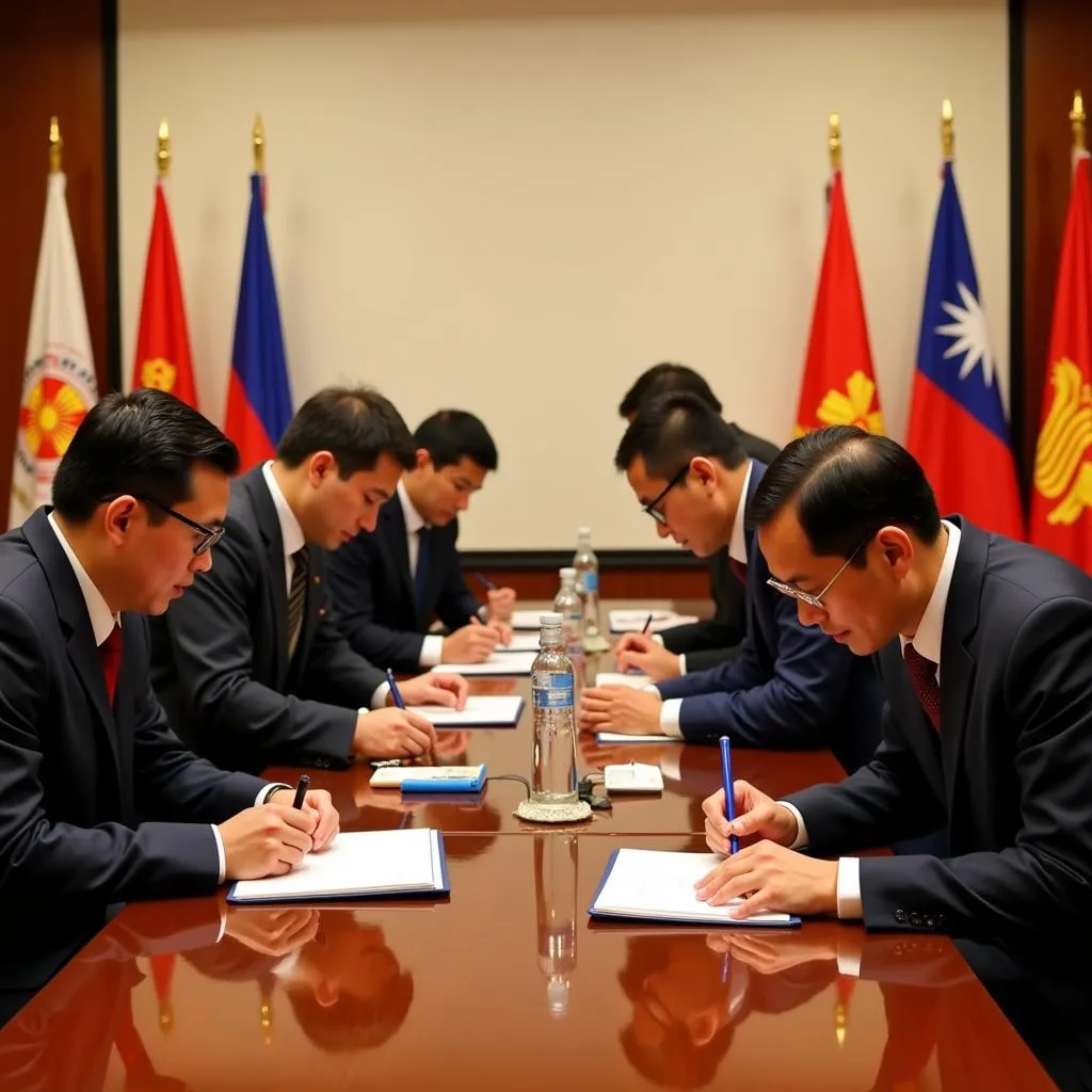 Signing Ceremony of the ASEAN Economic Cooperation Agreement