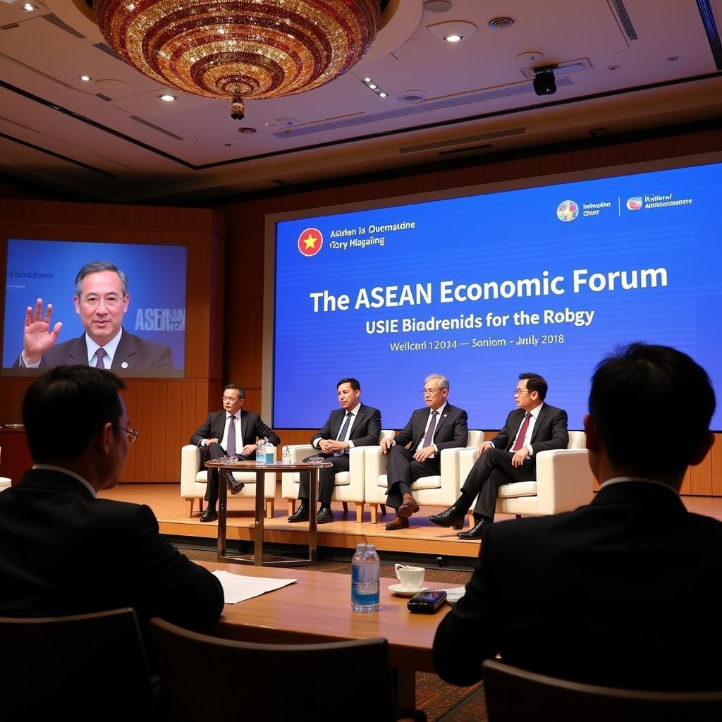 ASEAN Economic Forum Discussion