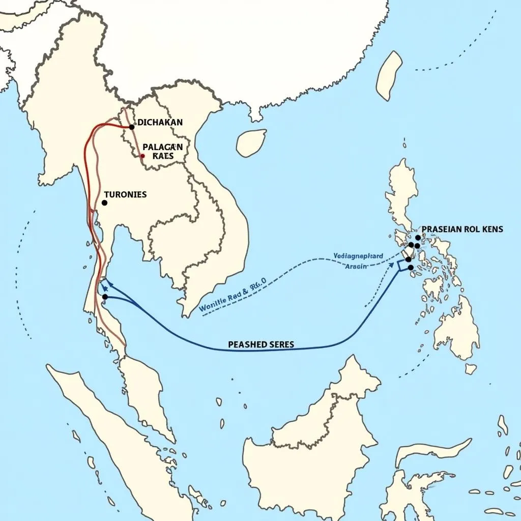 ASEAN Economic Integration Map