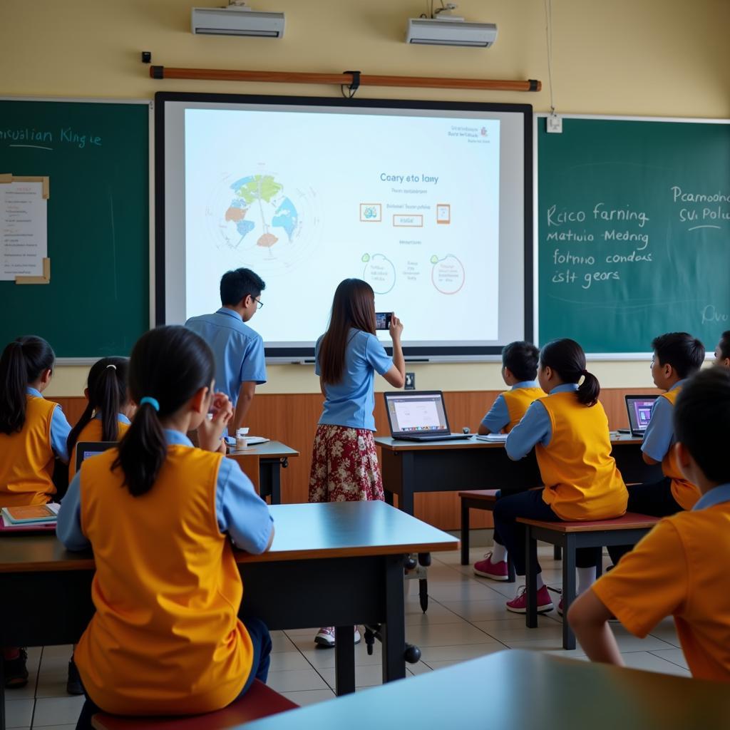 ASEAN Classroom with Interactive Whiteboard