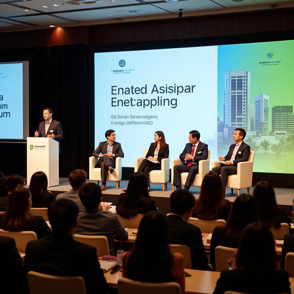 Participants at an ASEAN Energy Technology Forum