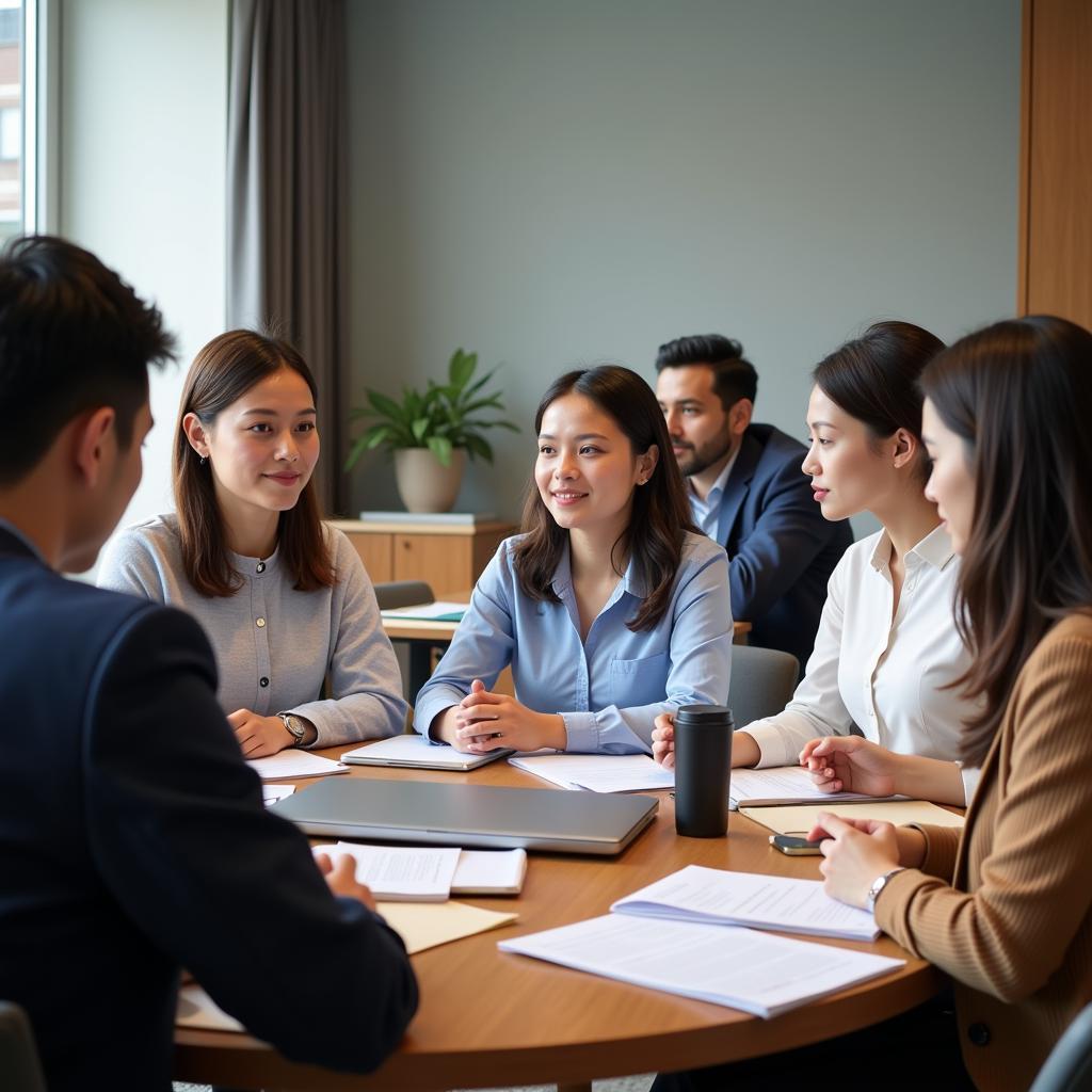 ASEAN Experts in a Meeting