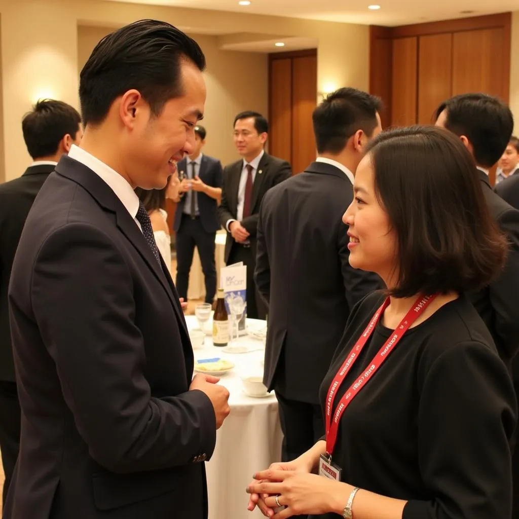 Networking event at the ASEAN Fellowship