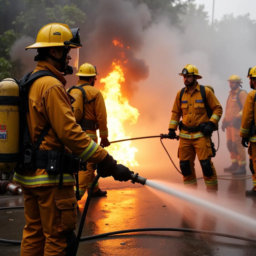 ASEAN Firefighters Training Exercise