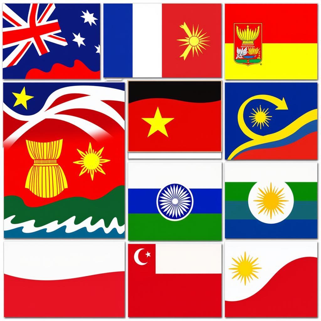 ASEAN Flags