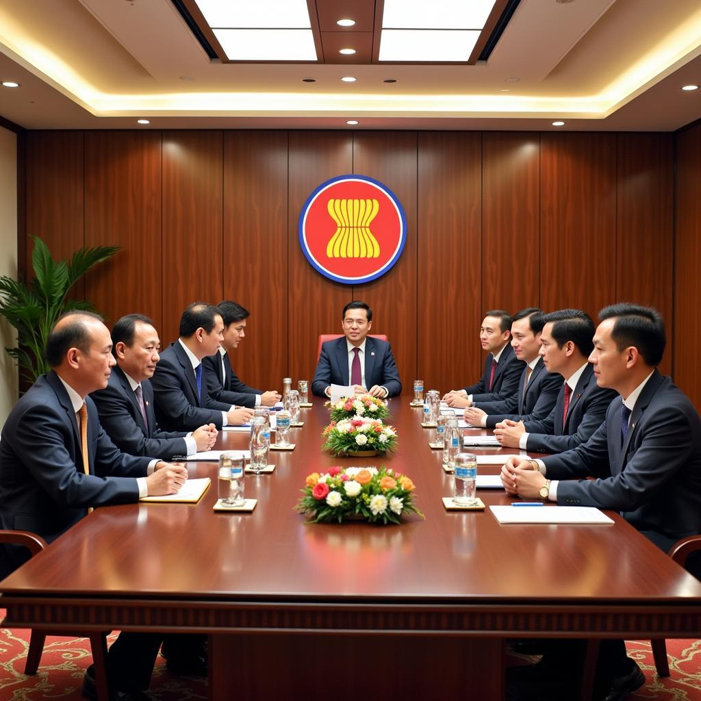 ASEAN Leaders Meeting with Dialogue Partners