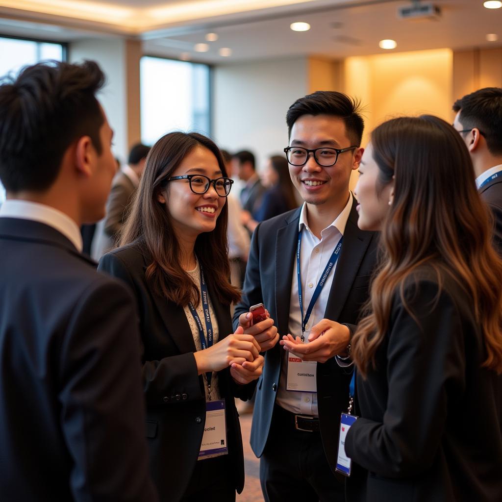 ASEAN Graduates Networking with Industry Professionals