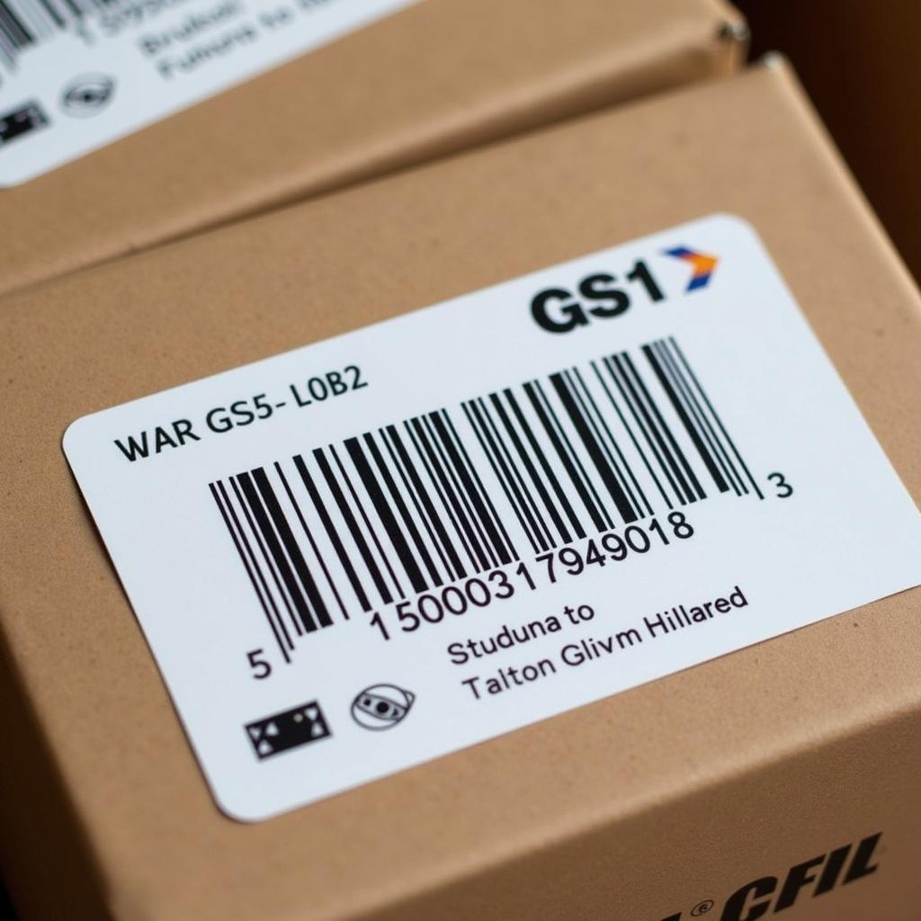 ASEAN GS1 barcode on a product