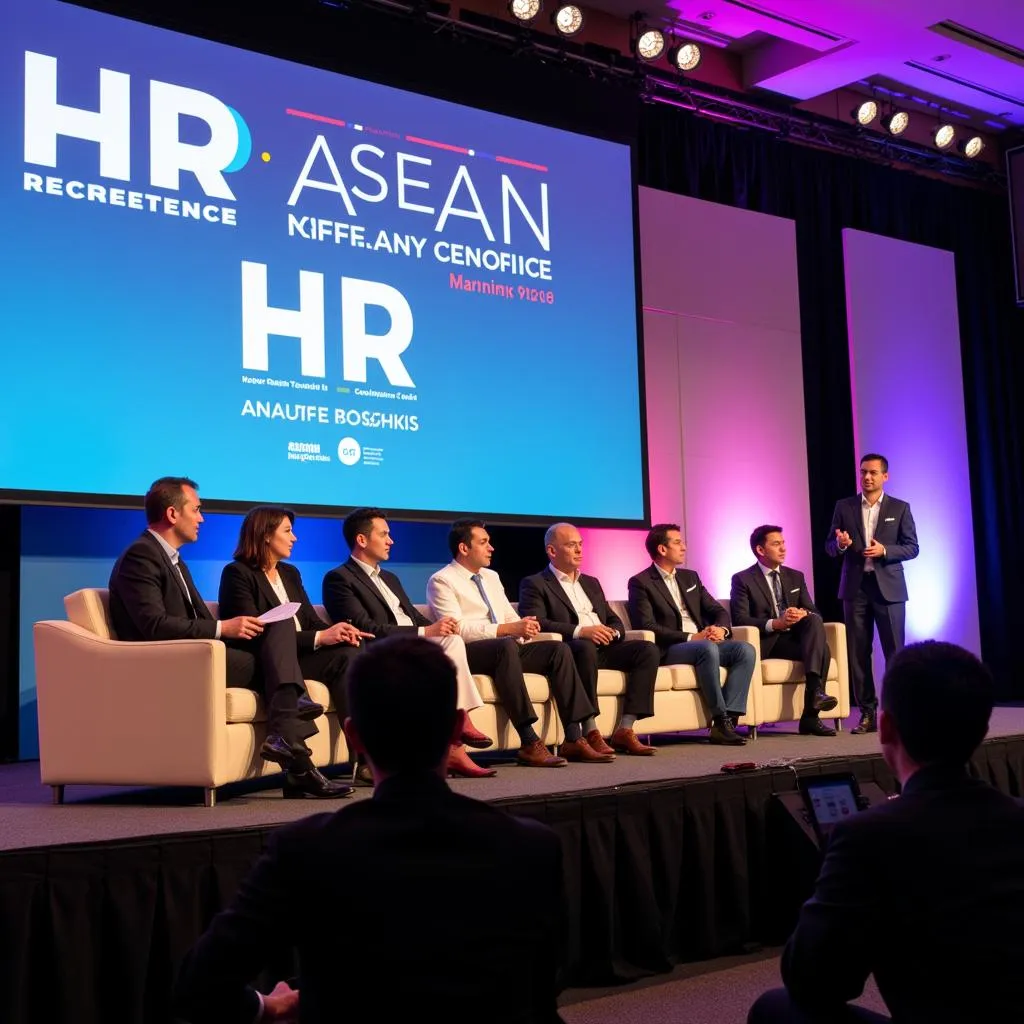 Panel discussion on HR trends at the ASEAN Annual HR Conference 2019