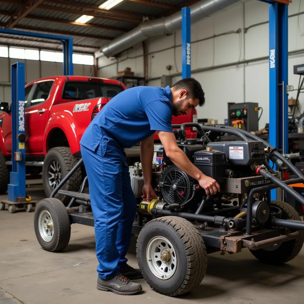 ASEAN Hydraulic Power Buggy Maintenance