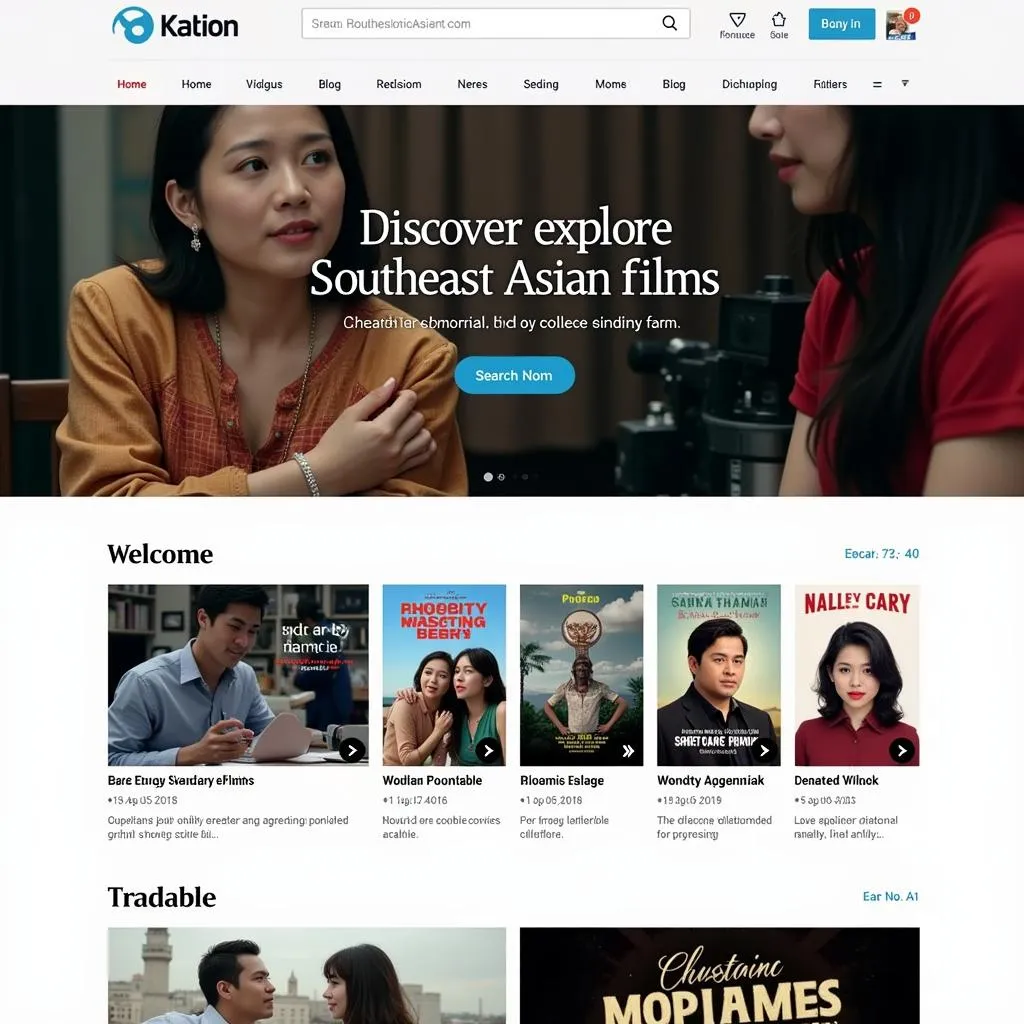 User-friendly interface of the Asean IMDB website