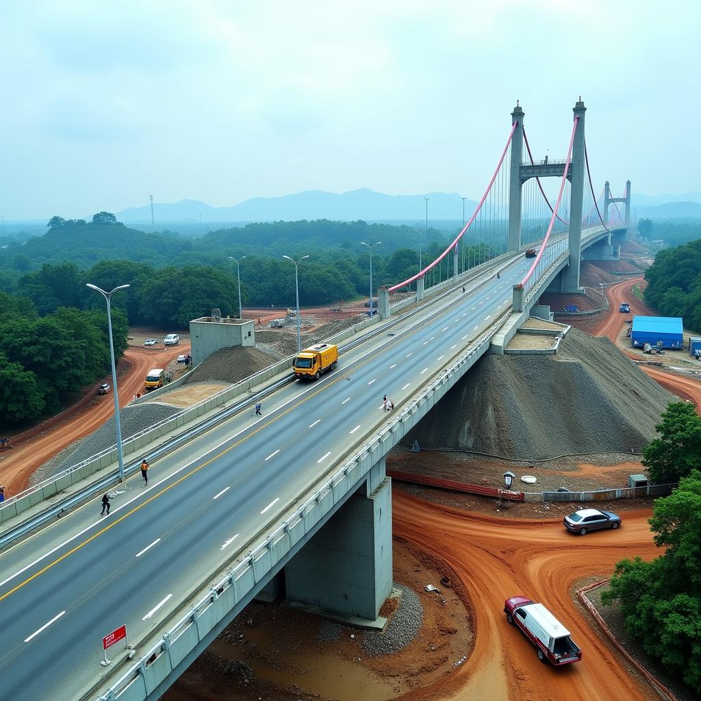 A large-scale infrastructure project in ASEAN