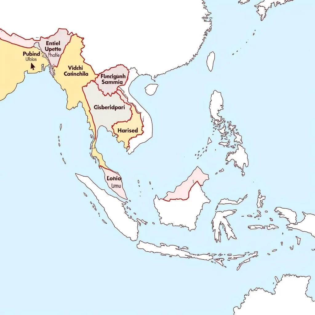 ASEAN Integration Map