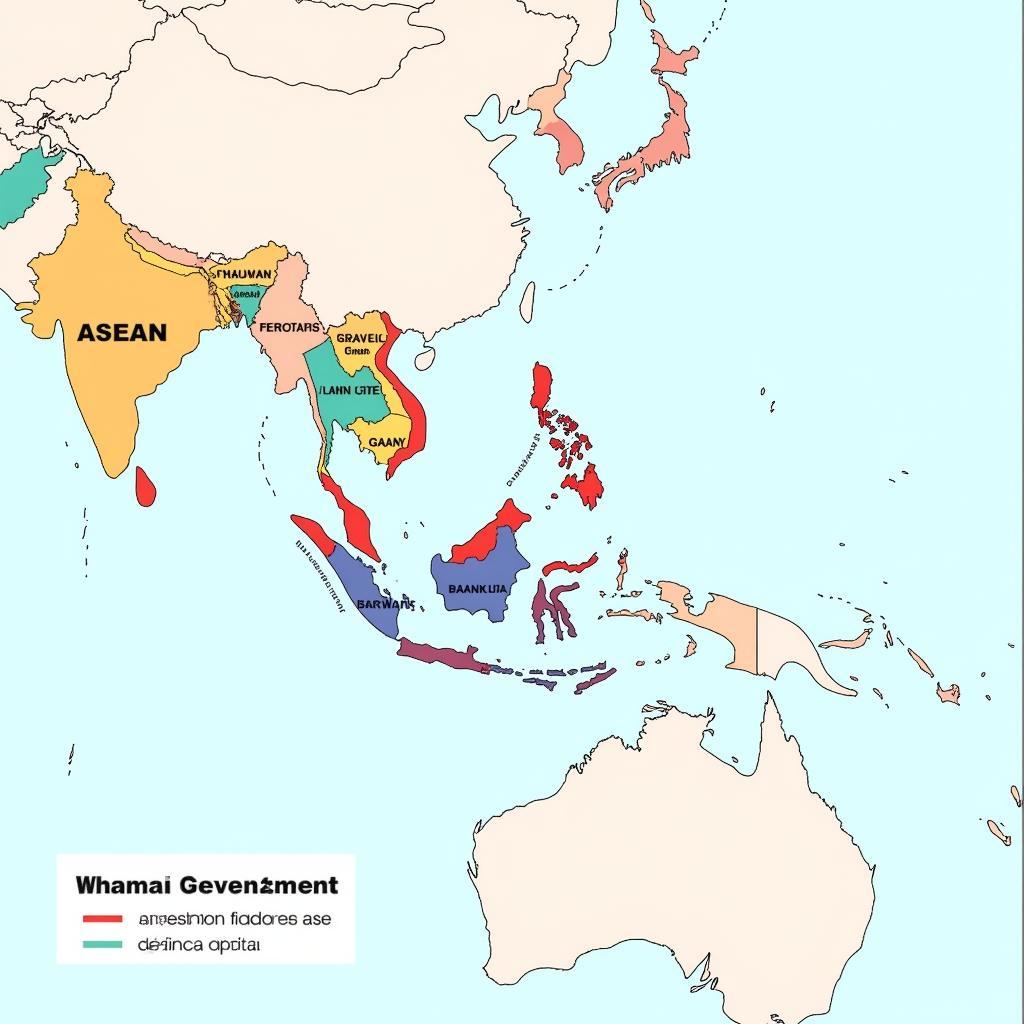 ASEAN Investment Diversification Map