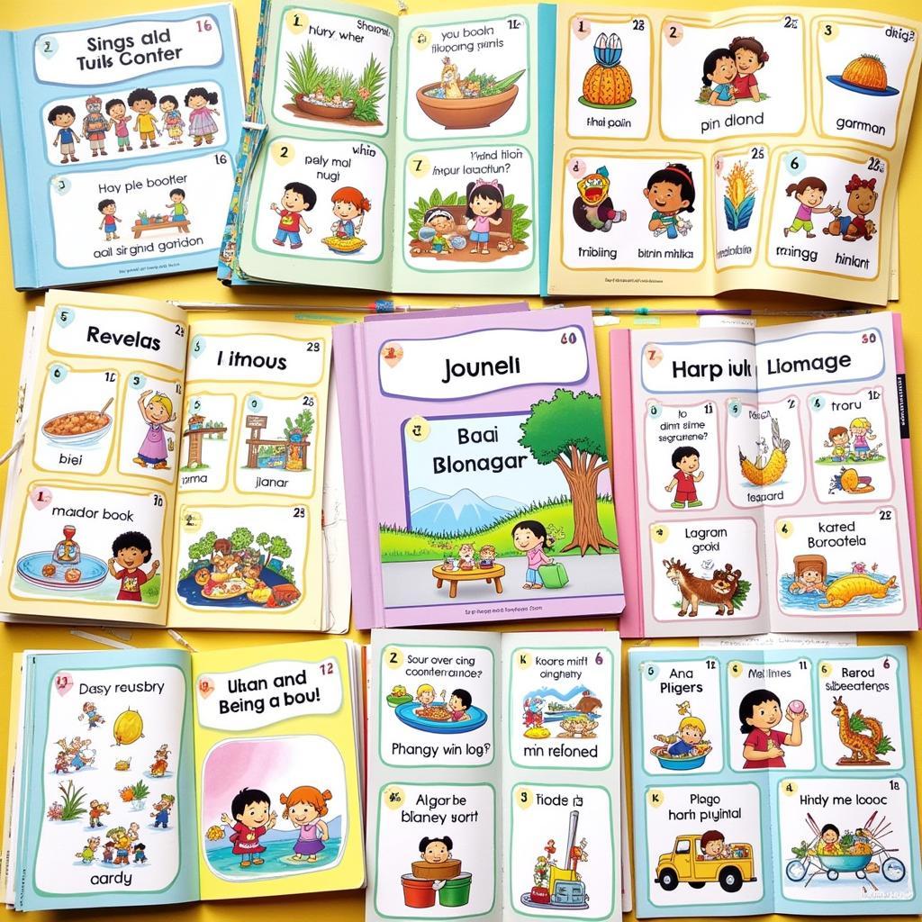 ASEAN Language Learning School Bus Book