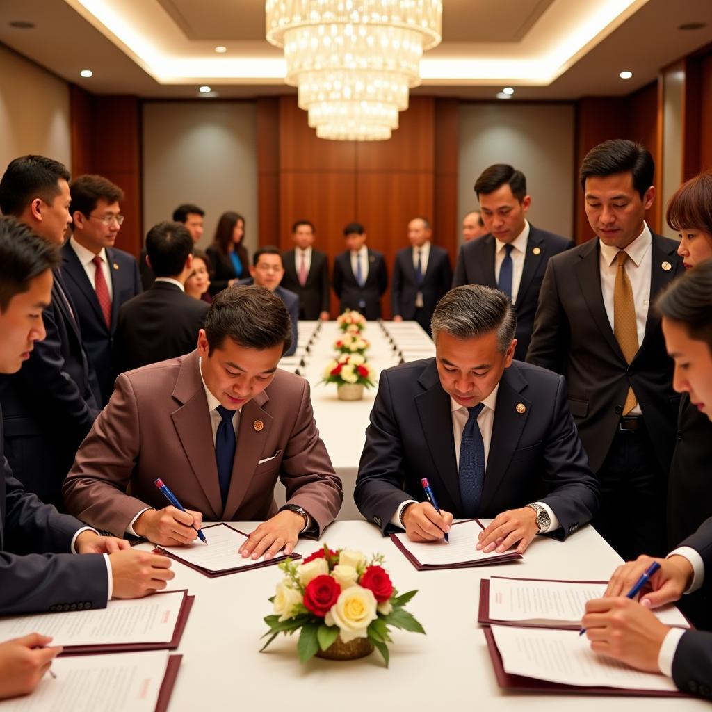 ASEAN Leaders Signing Ceremony