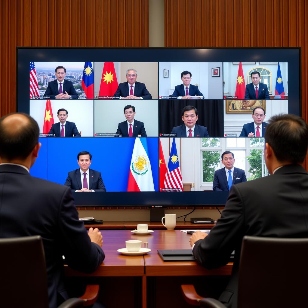 ASEAN Leaders in Virtual Discussion at the 36th Summit