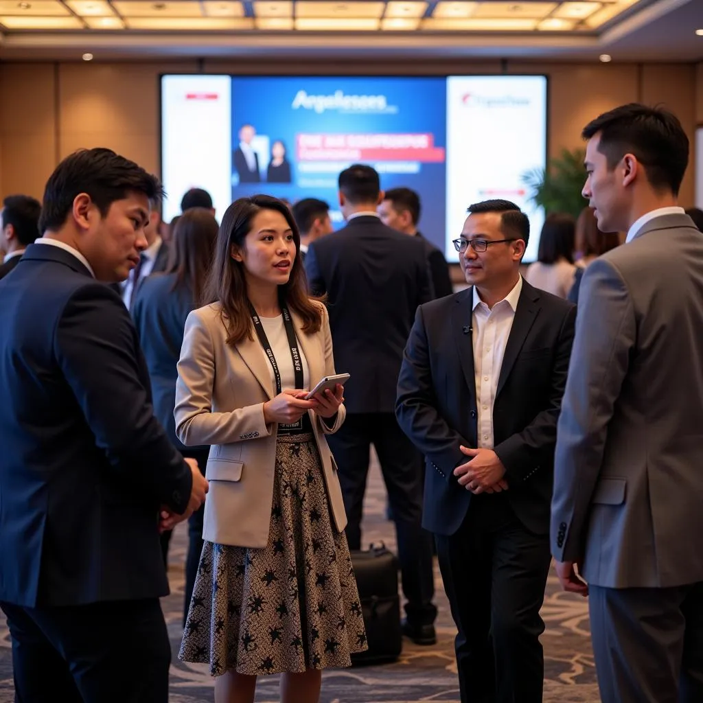 Business Leaders Networking at ASEAN Conference