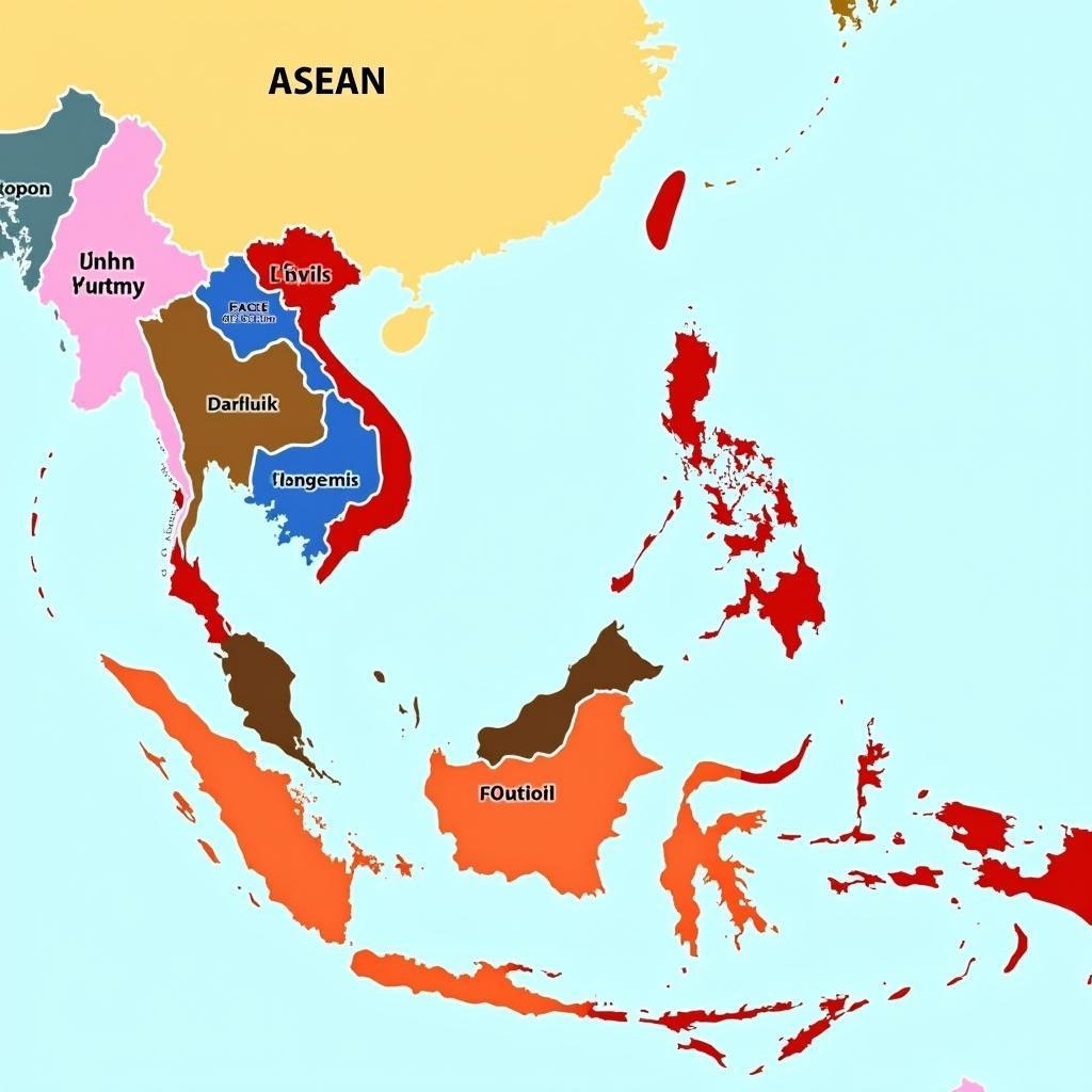 Southeast Asia Map