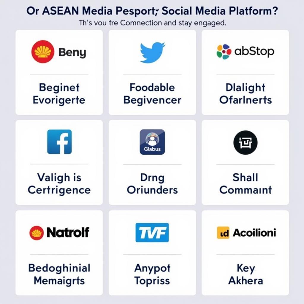 ASEAN Media Social Media Channels