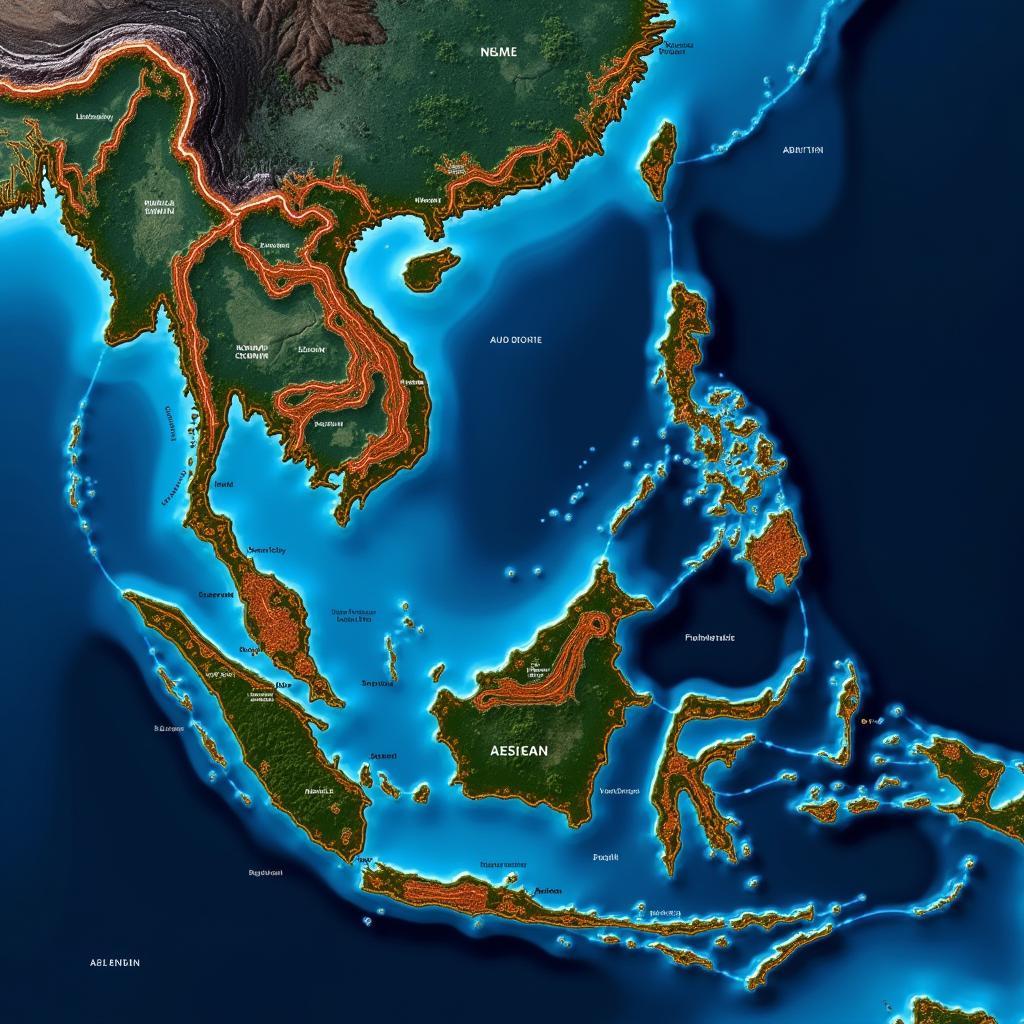 ASEAN Network Connectivity Map