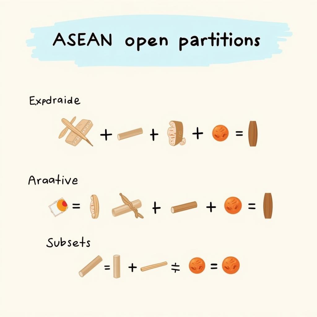 Illustration of ASEAN Open Partitions