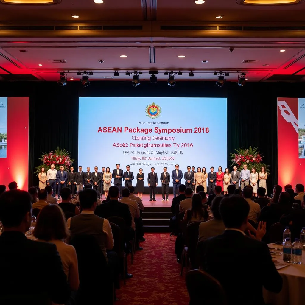 Closing ceremony of the ASEAN Package Symposium 2018