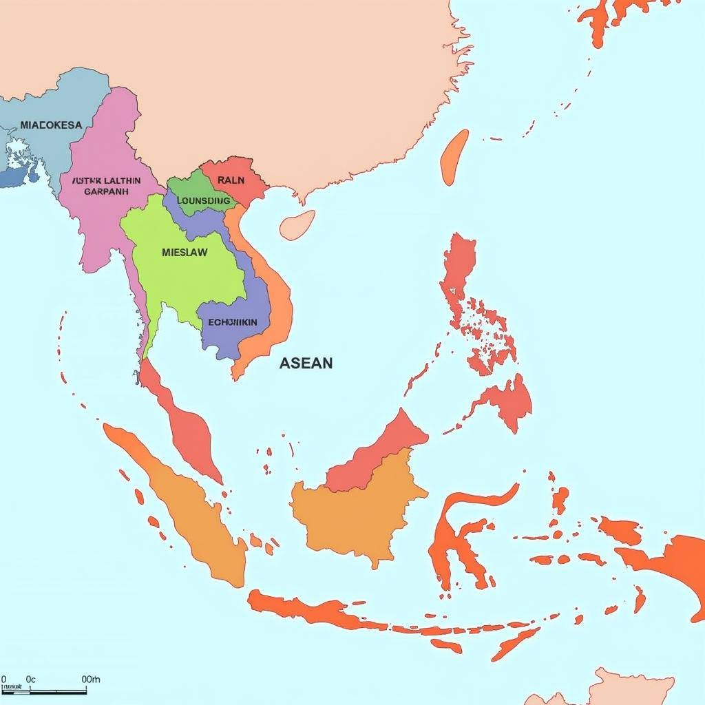 ASEAN Political Landscape Map