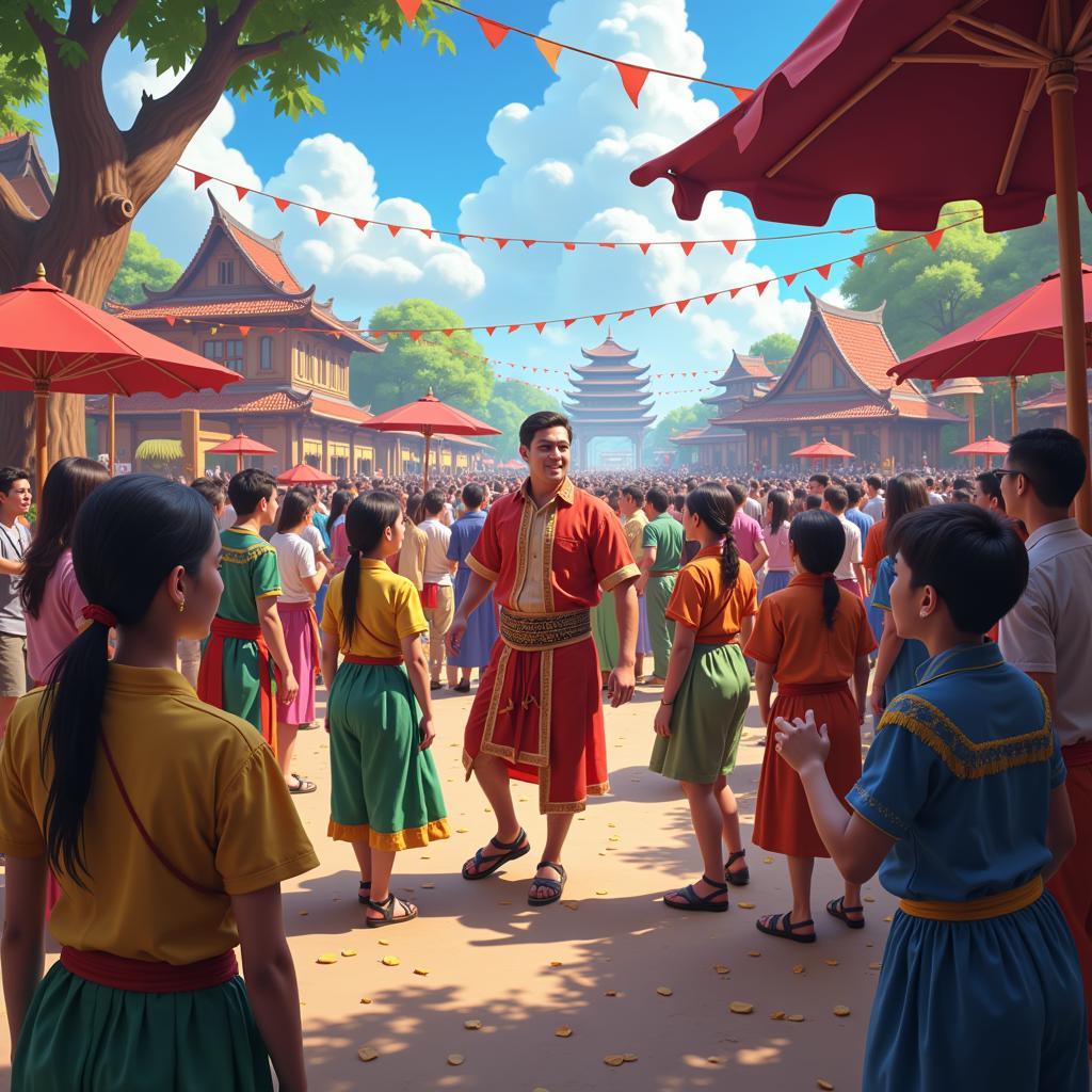 Players gather for a virtual ASEAN cultural festival in RuneScape