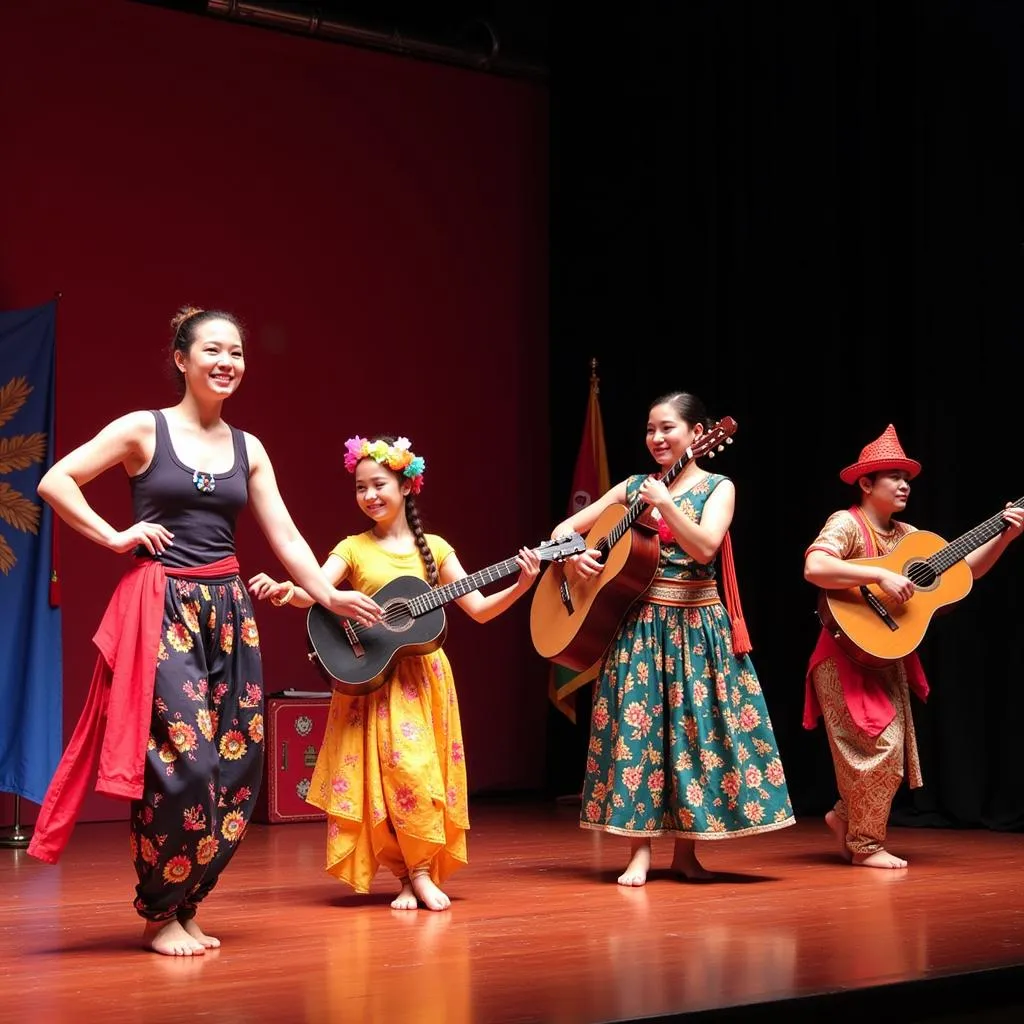 Cultural exchange program with ASEAN and Russian performers