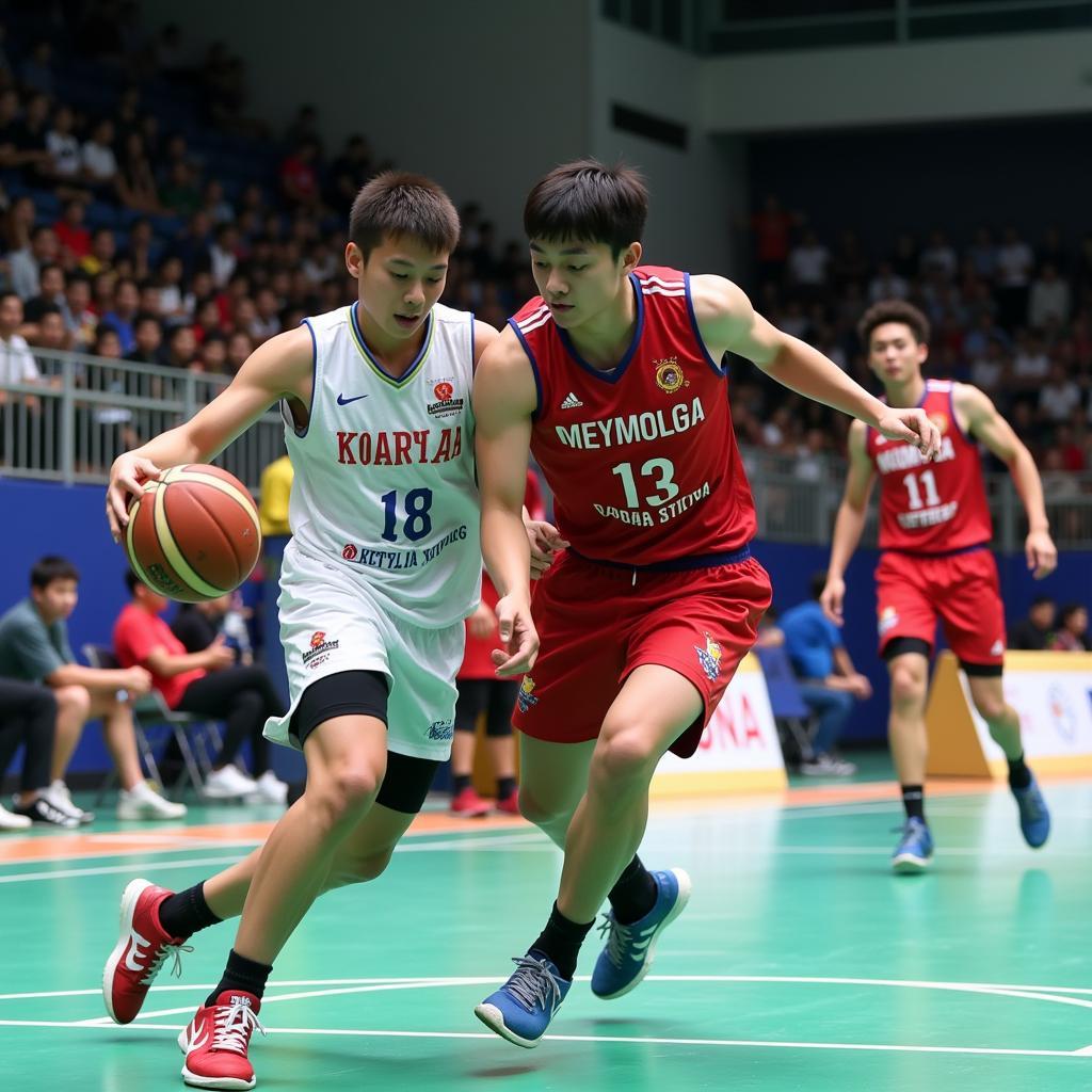 ASEAN School Games Basketball Match