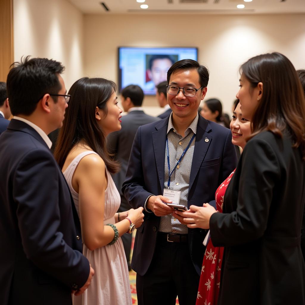 Networking at ASEAN Scientific Sessions