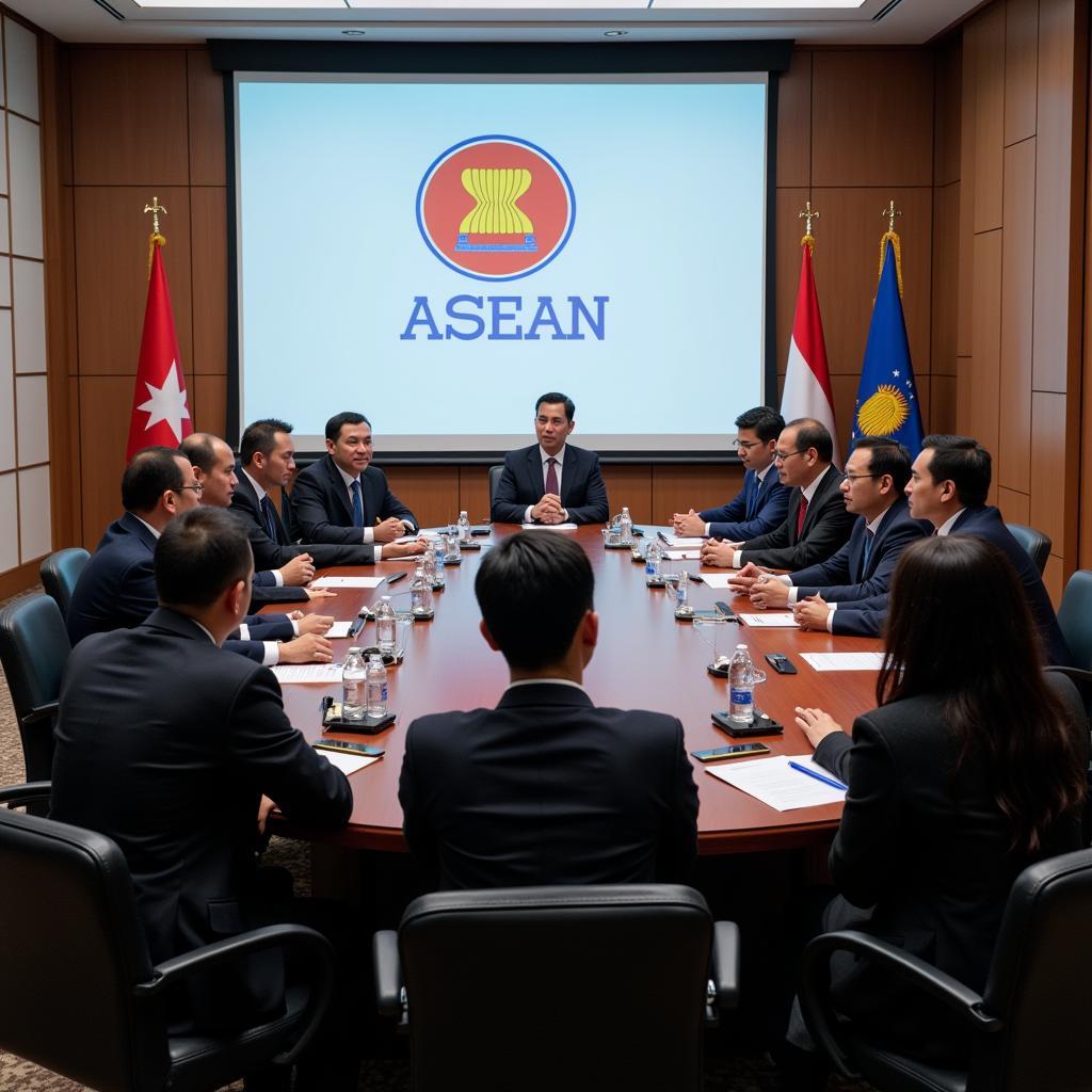 Experts Discussing ASEAN Security