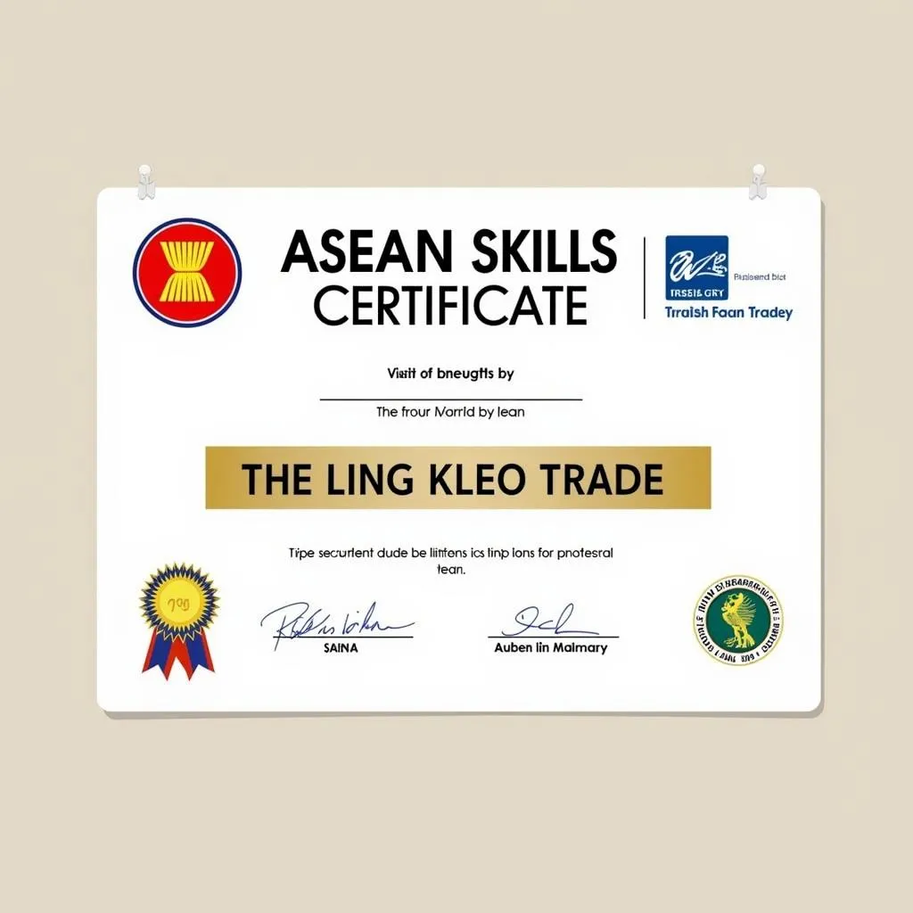 ASEAN Skills Certificate