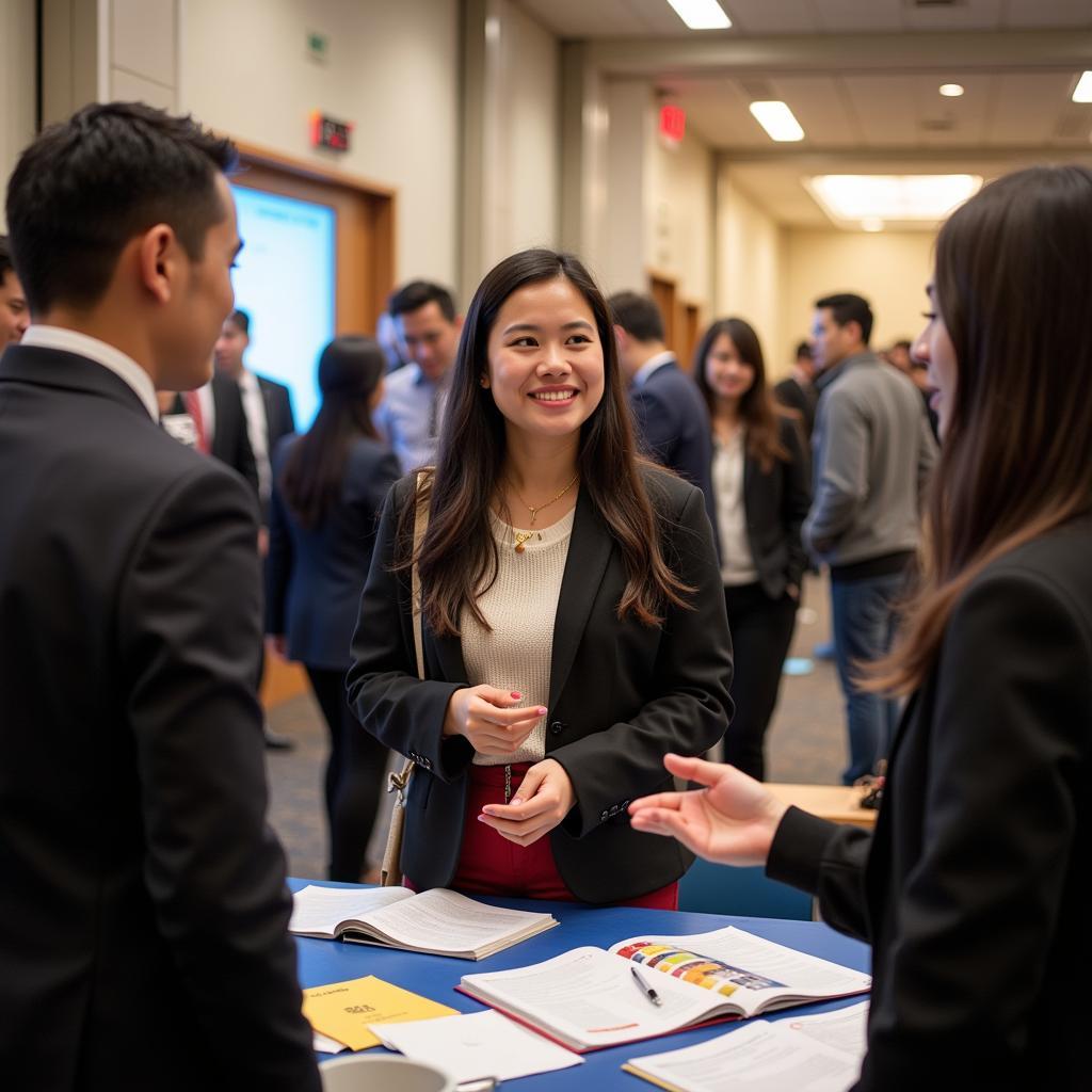 ASEAN Student at Berkeley EECS Career Fair