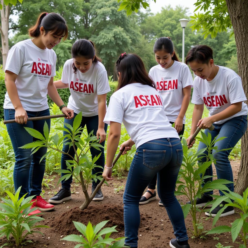 ASEAN Students Volunteering