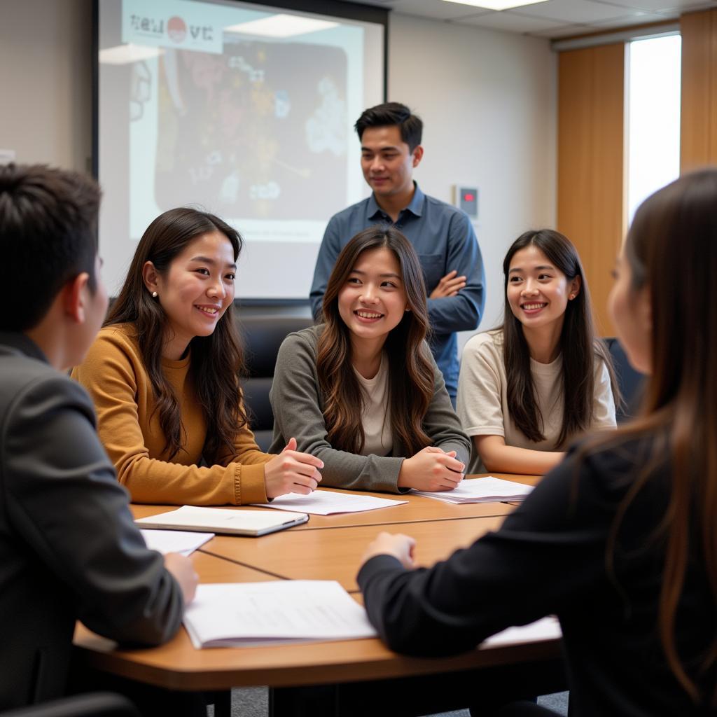 ASEAN Students at a University in Las Vegas