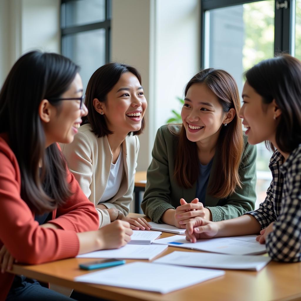 Collaborative Learning in ASEAN: Students Engaging in Group Work