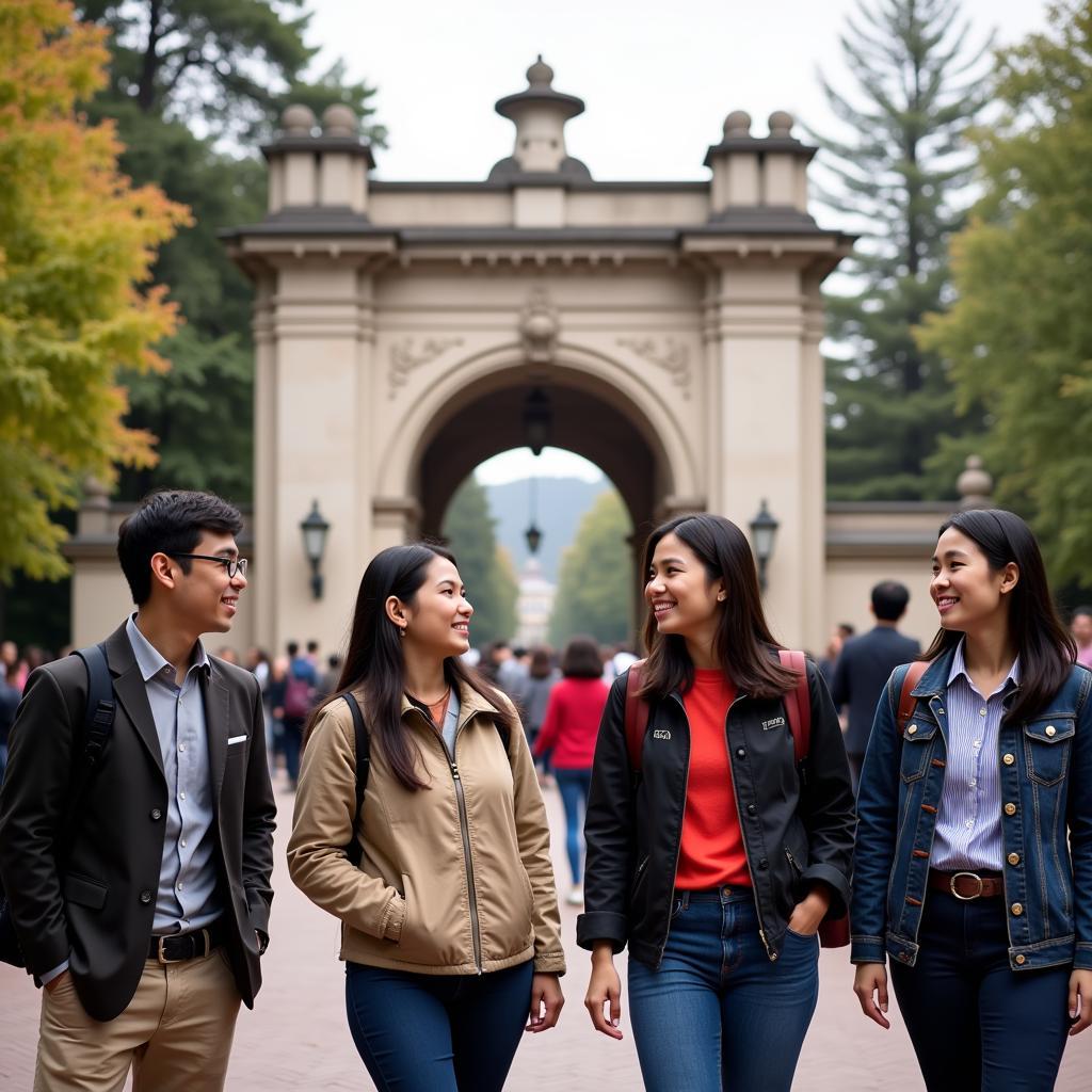 ASEAN Students on UC Berkeley Campus