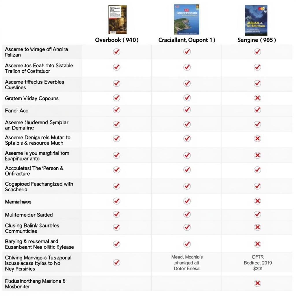 Asean Study Guide Book Set Comparison Chart