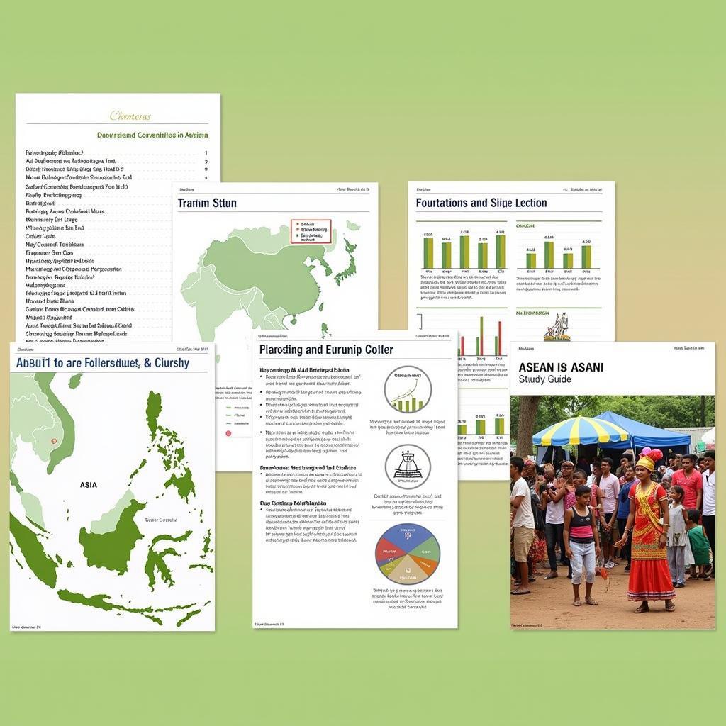 Asean Study Guide Book Set Contents