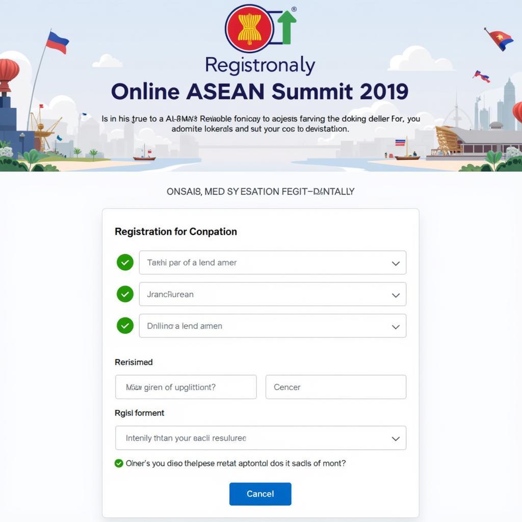 ASEAN Summit 2019 Registration Process