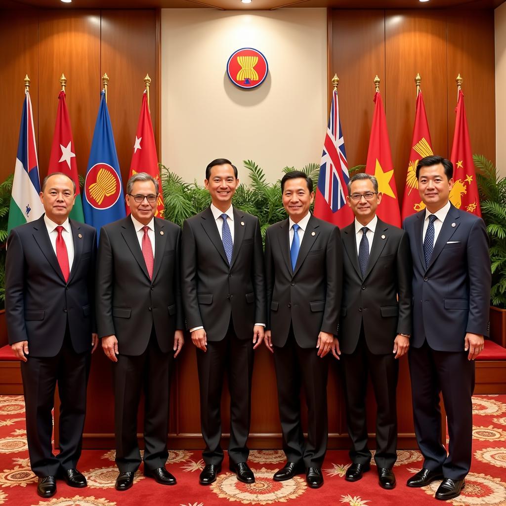 ASEAN Leaders at a Summit