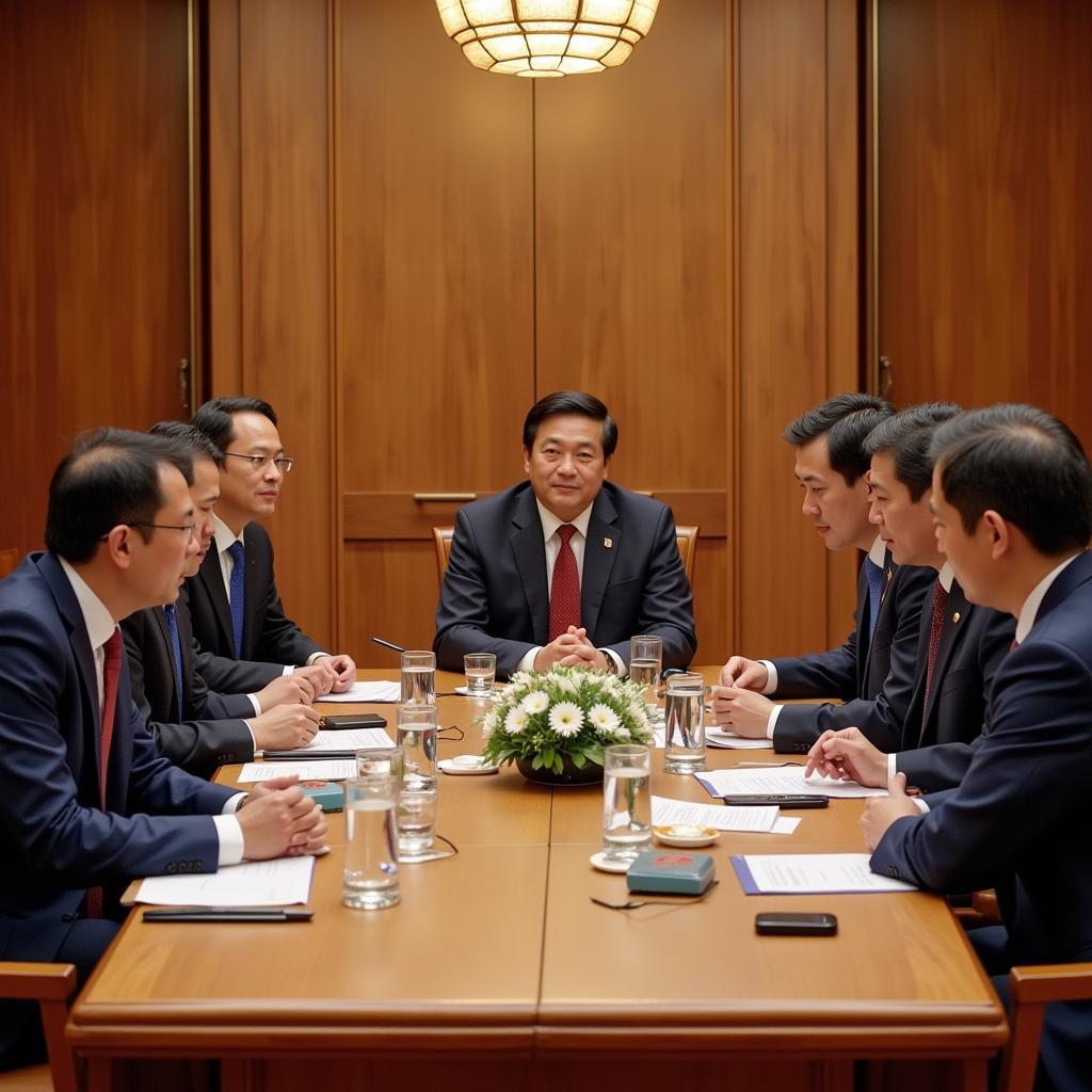 ASEAN Leaders at a Summit