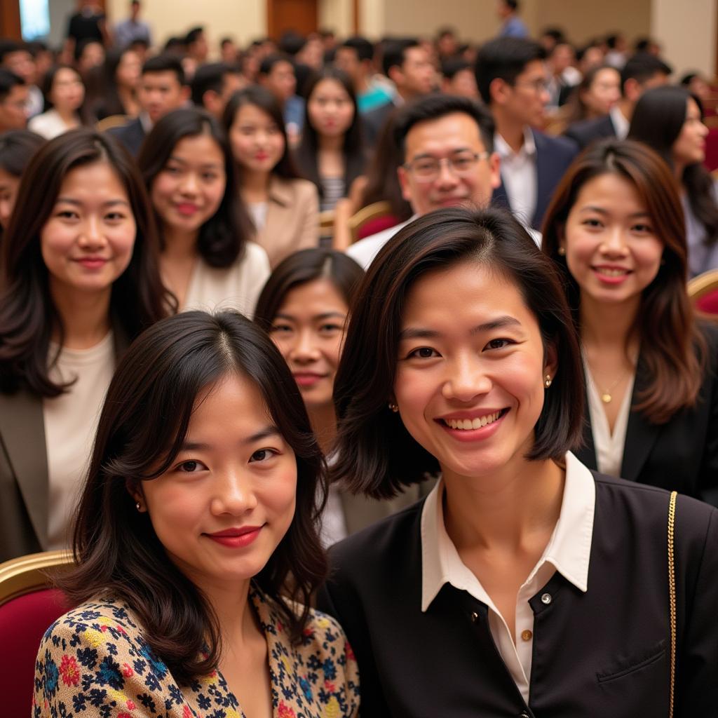 Diverse Group of Attendees at ASEAN Summit