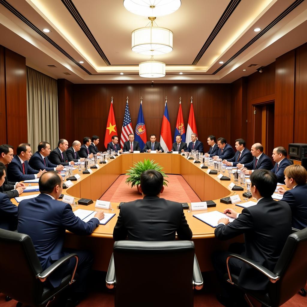  ASEAN Leaders at a Summit