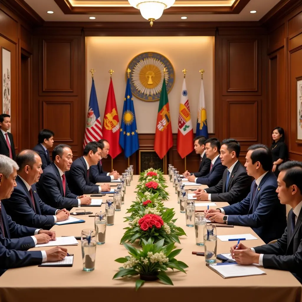 ASEAN Leaders Meeting at the 36th ASEAN Summit