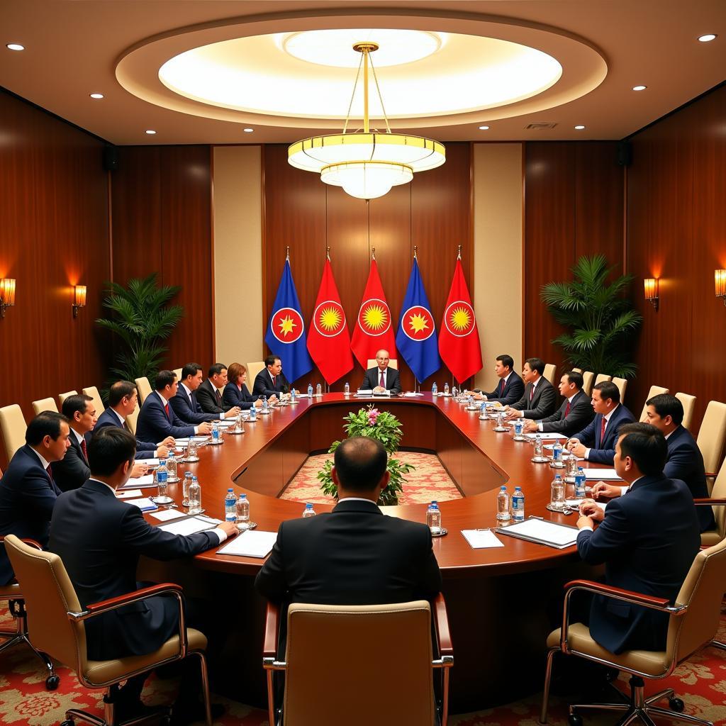 ASEAN Summit Meeting in Session