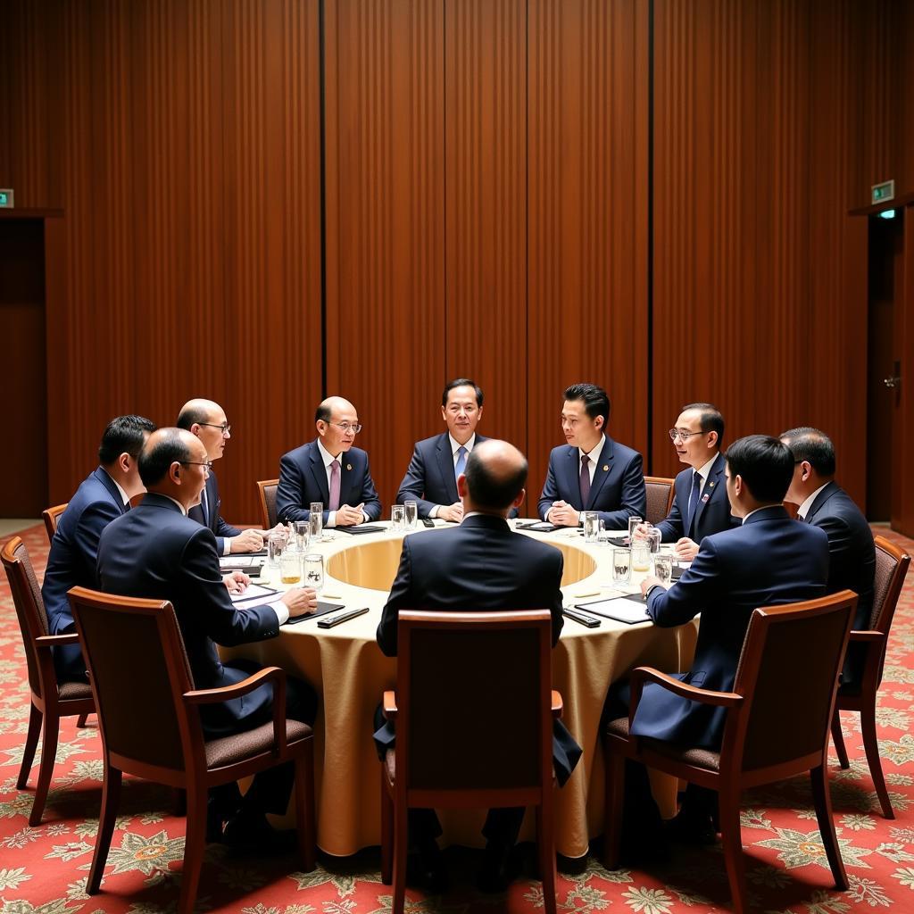 Leaders of ASEAN Countries at a Summit