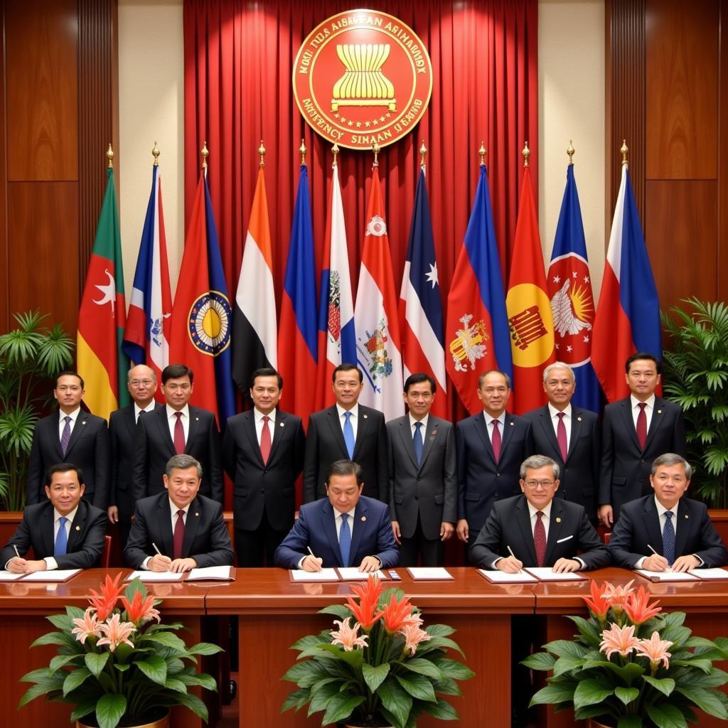 ASEAN Summit Signing